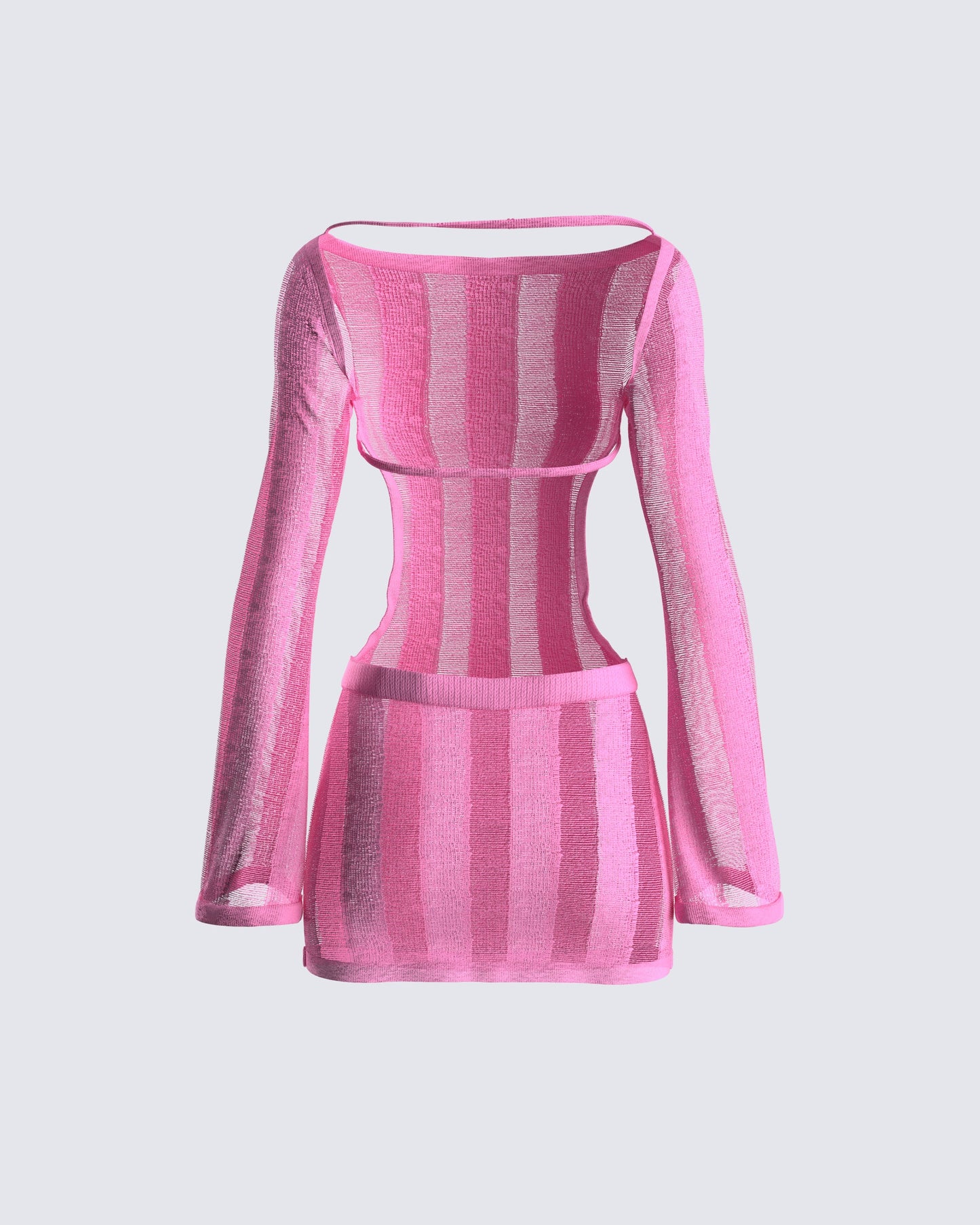 Mindy Pink Mini Dress