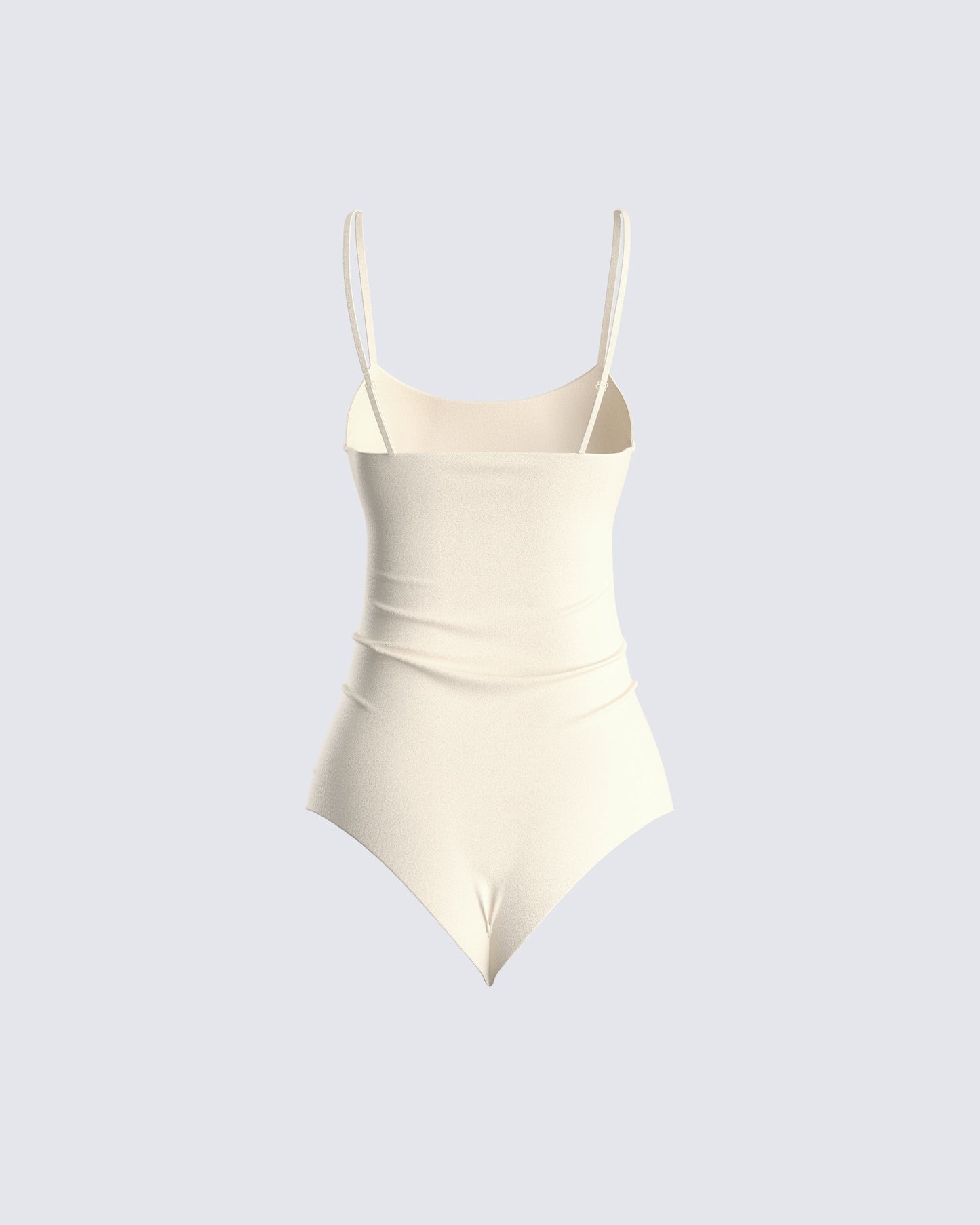 Regina Beige Knit Cami Bodysuit