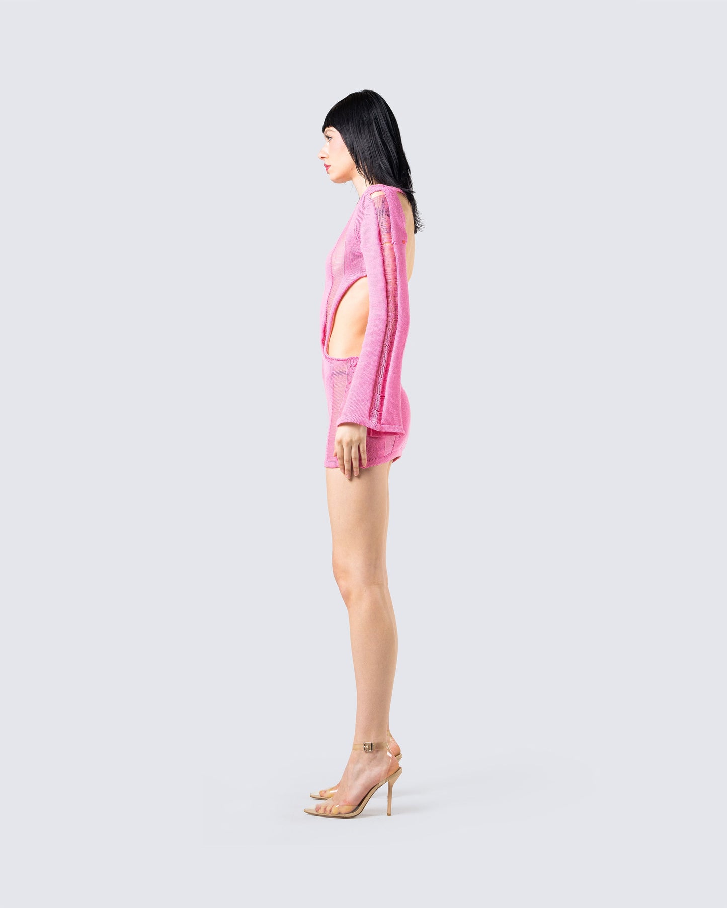 Mindy Pink Mini Dress