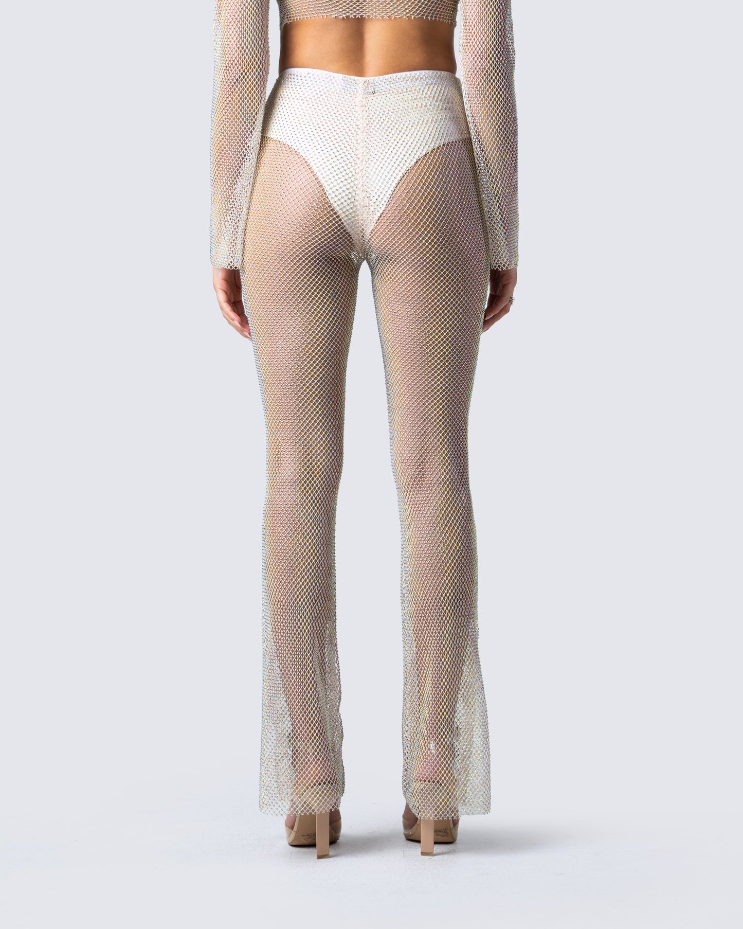 Yanni Cream Jersey Booty Short