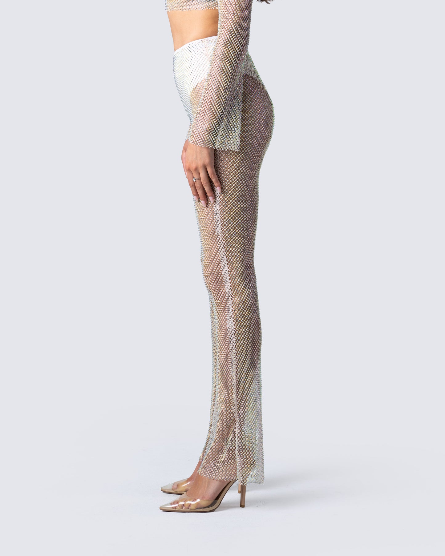 Yanni Cream Jersey Booty Short