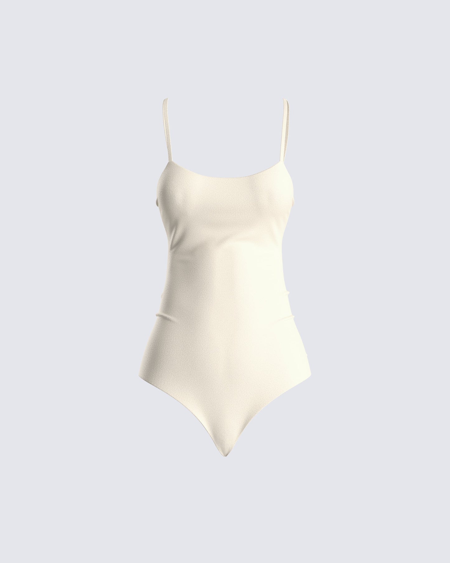 Regina Beige Knit Cami Bodysuit