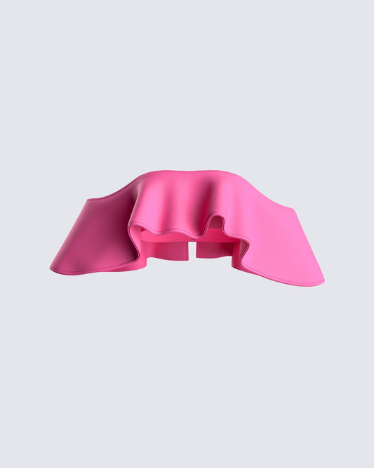 Maro Pink Off Shoulder Top