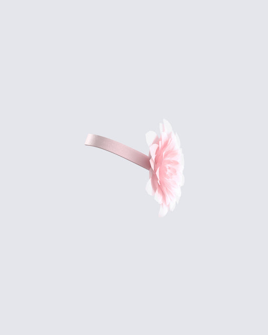 Sadira Pink Flower Choker